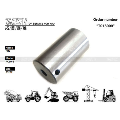20X-26-21230 Hitam Warna PC60-5 Excavator Swing Gear Pin Mudah Instalasi