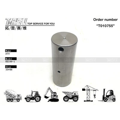 Good price 4183107 EX100-1 Excavator Travel Pin Gigi 3 Tahap Perlakuan Panas on line