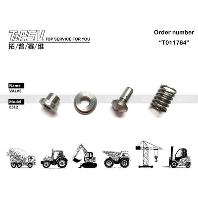 096-1519+095-7381+095-7380+095-7382 Baja E312 Katup Motor Perjalanan Excavator Suku Cadang Pompa Hidrolik Untuk Perawatan Minyak Gigi Mudah Dipasang