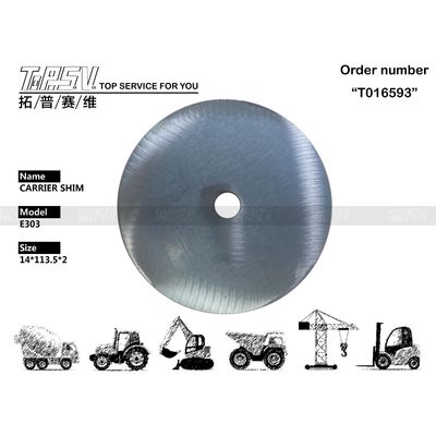 150-0821 150-0822 150-2823 E303 Excavator Travel 1 Stage Carrier Shim Suku Cadang Suku Cadang Elektronik Perlakuan Panas