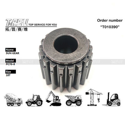 Good price TZ110D1006-00 Tergantung pada Ukuran PC70-8 Excavator Travel 2 Stage Sun Gear dengan Perawatan Minyak Gir dan Drive Motor Hidraulik on line