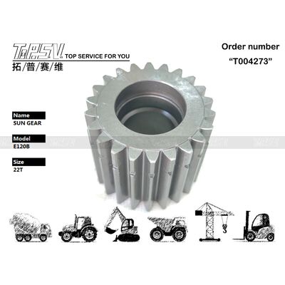 Good price 093-8768 Pemasangan Mudah Suku Cadang Motor Sun Gear 2 Tahap Ayun Excavator E120B Dengan Penggerak Motor Hidrolik on line