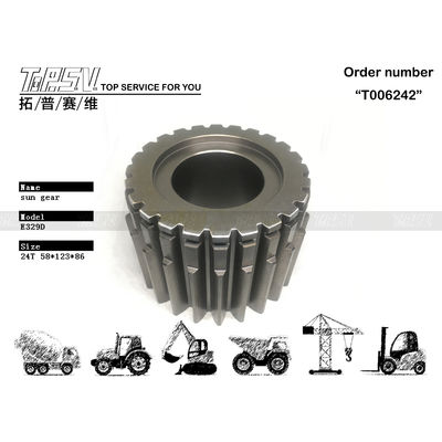 Good price Pengurang Planet 169-5590 Baja E325C Perjalanan Ekskavator 3 Tahap Sun Gear untuk Sistem Transmisi Ekskavator on line