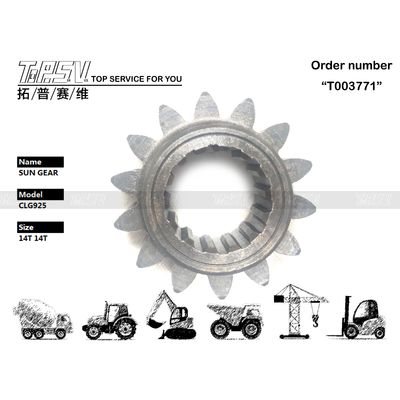 Good price Presisi tinggi CLG925 Excavator Swing 1 Stage Sun Gear untuk pemasangan yang mudah Perawatan minyak gear dan kinerja presisi tinggi on line