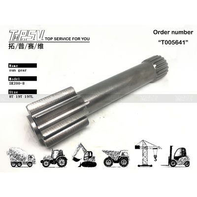 Good price YN15V00037S004 High Durability SK210-8 Excavator Travel 1 Stage Sun Gear in Black Color for Heavy-Duty Applications on line