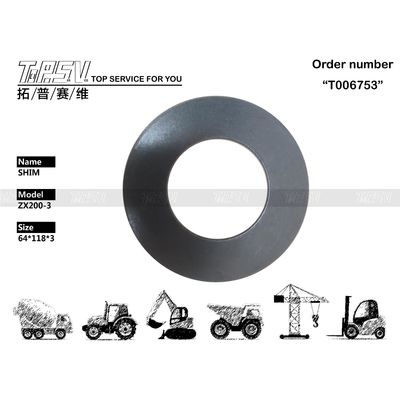 4401293 Lihat Gambar ZX200-3 Excavator Travel 1 Stage Carrier Shim Suku Cadang Elektronik Perlakuan Panas untuk Peningkatan Efisiensi