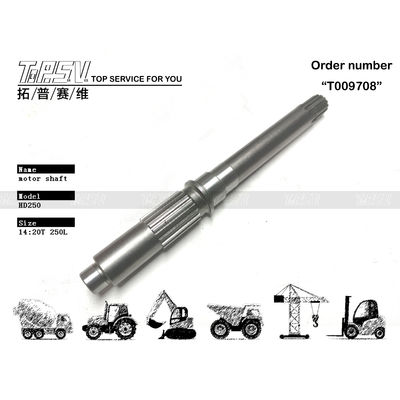 Good price Black Color Option for High Durability Other HD250 Excavator Travel Motor Shaft Reducer Parts on line
