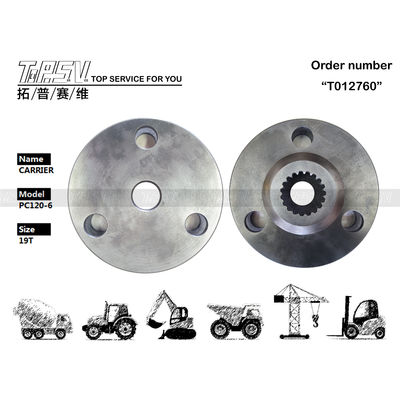 Good price Installation Gear Meshing PC120-6 Excavator Travel 1 Stage Planetary Carrier with Depend On Packing Type Packing Size and Black Color on line