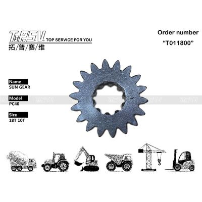 Good price Ketahanan tinggi PC40 Excavator Travel Gear Box 1 Tahap Sun Gear Teknik presisi memastikan gerakan ayunan yang mulus Cocok untuk excavator berat on line