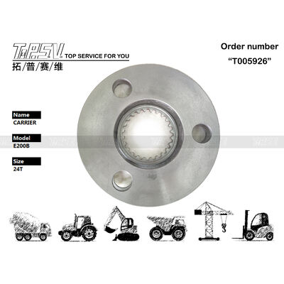 Good price 094-1514 Hitam E200B Excavator Travel 2 Stage Carrier Precision Engineered Component Memastikan Rotasi dan Stabilitas yang lancar untuk Operasi Excavator on line