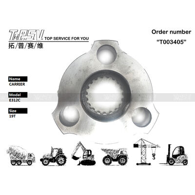 Good price 191-2599 Baja Heavy Duty E312C Excavator Swing 1 Stage Carrier Dibangun untuk menahan kondisi pertambangan energi Menyediakan dukungan struktural yang kuat dan operasi on line
