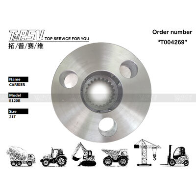 124-7901 E120B Excavator Swing 2 Stage Planetary Carrier Precision Gear System Memastikan Transmisi Torsi yang lancar dan Efisiensi Peralatan yang Ditingkatkan