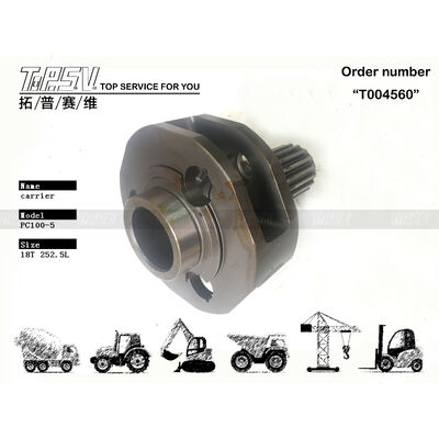 203-26-51142 Hitam PC100-5 Excavator Swing Planetary Carrier Kompatibel Dengan Excavator Merek Model Komponen Mesin Berat Teknik Presisi