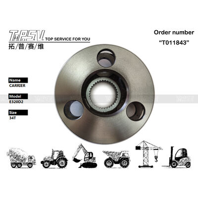 Pengurang Planet 378-9514 E320D2 Ekskavator Swing 2 Tahap Carrier Transport Kemasan Kantong Tertutup Kompatibel Dengan Berbagai Model Peralatan Penggalian