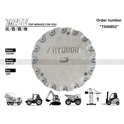 XKAQ-00209 Kompatibel dengan Hyundai R305-7 Excavator Travel Drive Cover Komponen Tugas Berat tahan lama untuk Mesin Konstruksi