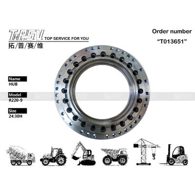R220-9 Excavator Travel Final Drive Hub 39Q6-42160 dengan ketahanan robek