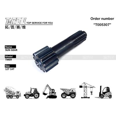 Good price Jenis Peredam Planet TM09 Excavator Travel 1 Tahap Suku Cadang Motor Roda Gigi Matahari dengan Presisi Tinggi dan Keandalan on line