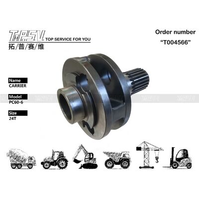 201-26-61211 PC60-6 Pengangkut Ayun Ekskavator Untuk Suku Cadang Ekskavator Penggerak Ayun