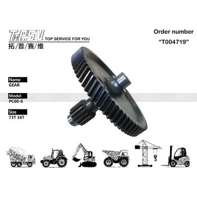 Good price 201-26-61320 PC60-6 Roda Gigi Ayun Ekskavator Untuk Suku Cadang Ekskavator Penggerak Ayun on line