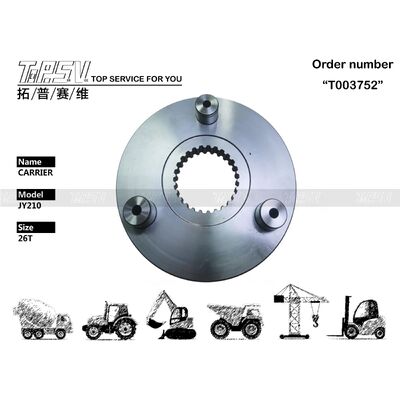 JY210 Ekskavator Swing 1 Tahap Pembawa Untuk Suku Cadang Ekskavator Swing Drive