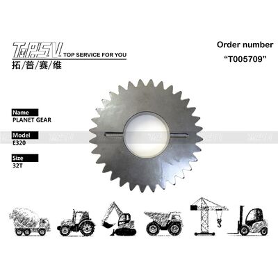 7Y-1428 Stabil Stabilitas E320 Excavator Travel 1 Stage Planetary Gear