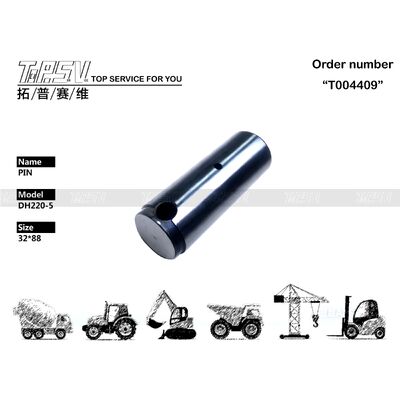Good price Pin Roda Gigi 2 Tahap Ayunan Ekskavator DH220-5 Daya Tahan Tinggi on line