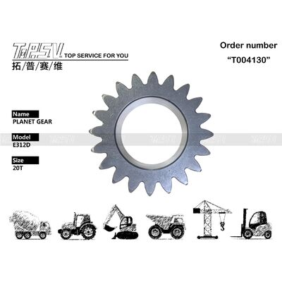 191-2608 Low Noise E312C Excavator Swing 2 Stage Planetary Gear Crawler Excavator Untuk kebutuhan pelanggan