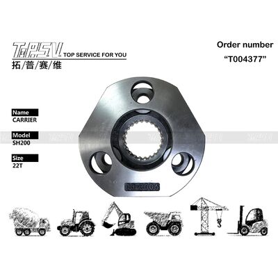 Good price KRC0145 SH200 Suku Cadang Pembawa Ayunan 2 Tahap Ekskavator Untuk Suku Cadang Ekskavator Penggerak Ayun on line