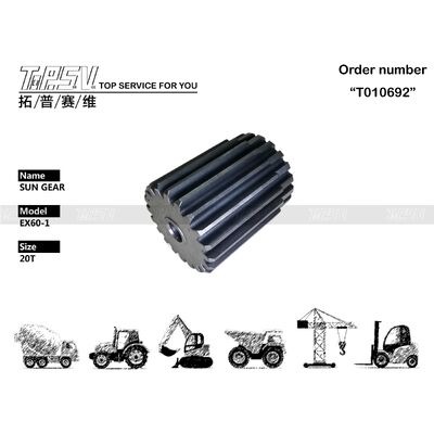 3039391 Minyak Gear EX60-1 Excavator Swing 2 Stage Sun Gear Motor