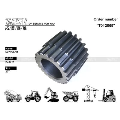 Good price R220-9 Excavator Sun Gear Travel 2 Stage 39Q6-42240 dengan pemeliharaan minyak on line
