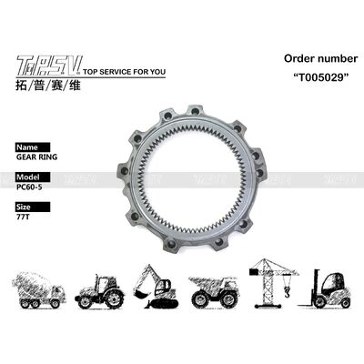 Good price 20X-26-21180 PC60-5 Suku Cadang Cincin Roda Gigi Ayun Ekskavator Untuk Suku Cadang Ekskavator Penggerak Ayun on line