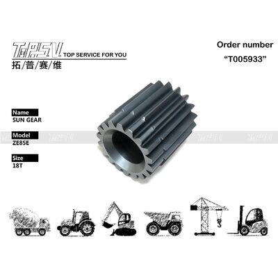 High Durability Hydraulic Motor TM10VD Excavator Travel 2 Stage Sun Gear Motor Parts